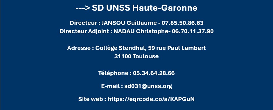 UNSS HG Coordonnées