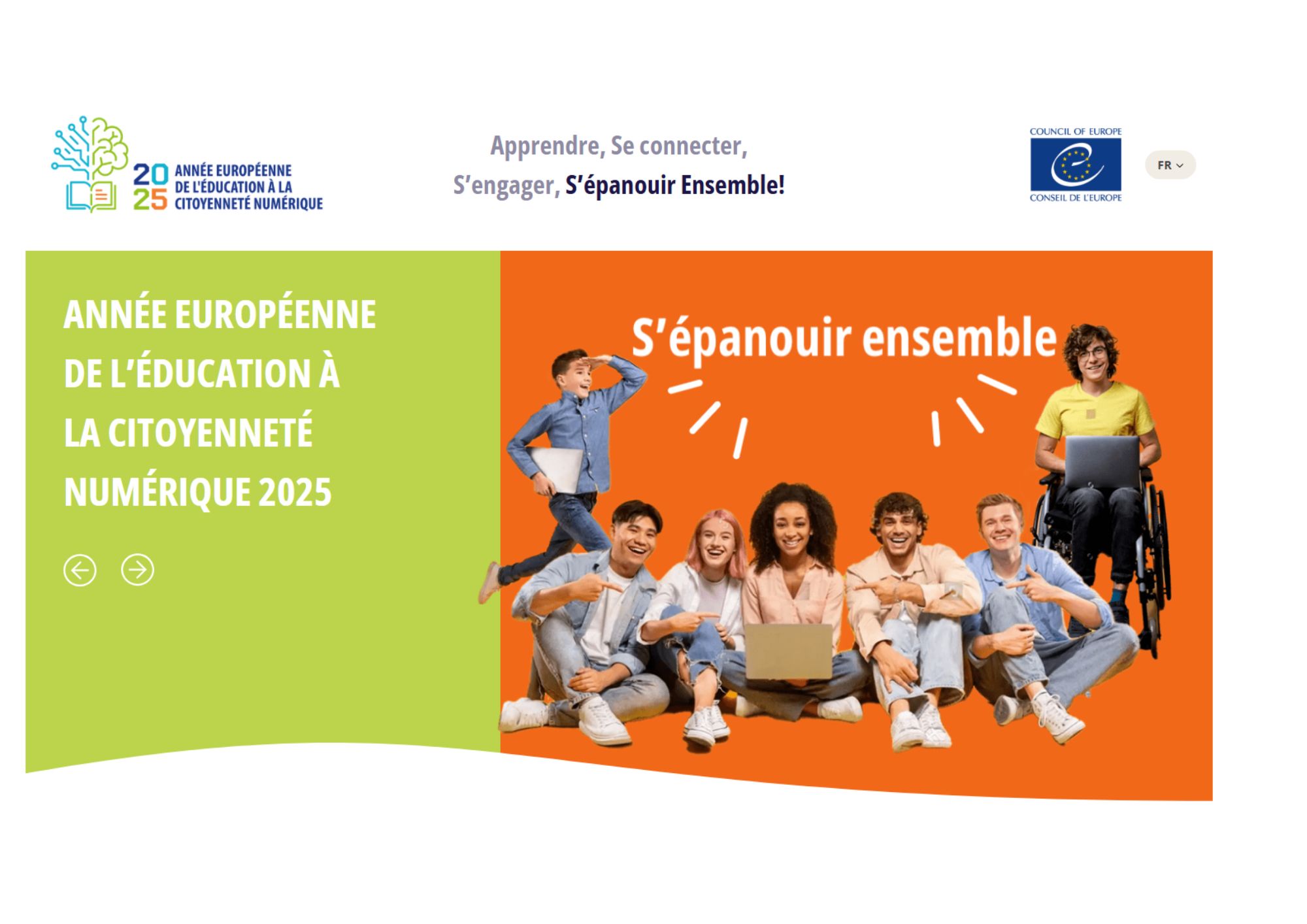 Objectifs Année européenne de l'éducation à la citoyenneté numérique