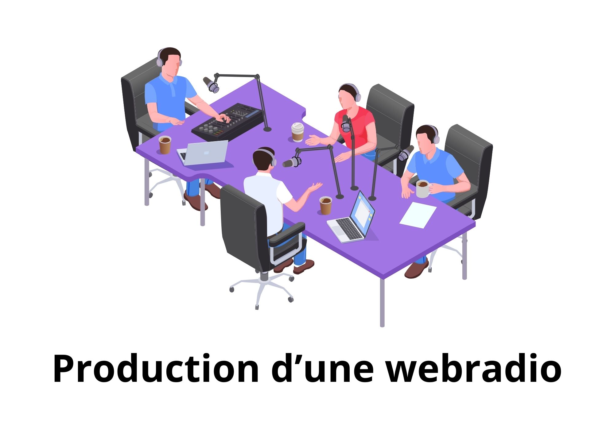 Production d'une webradio
