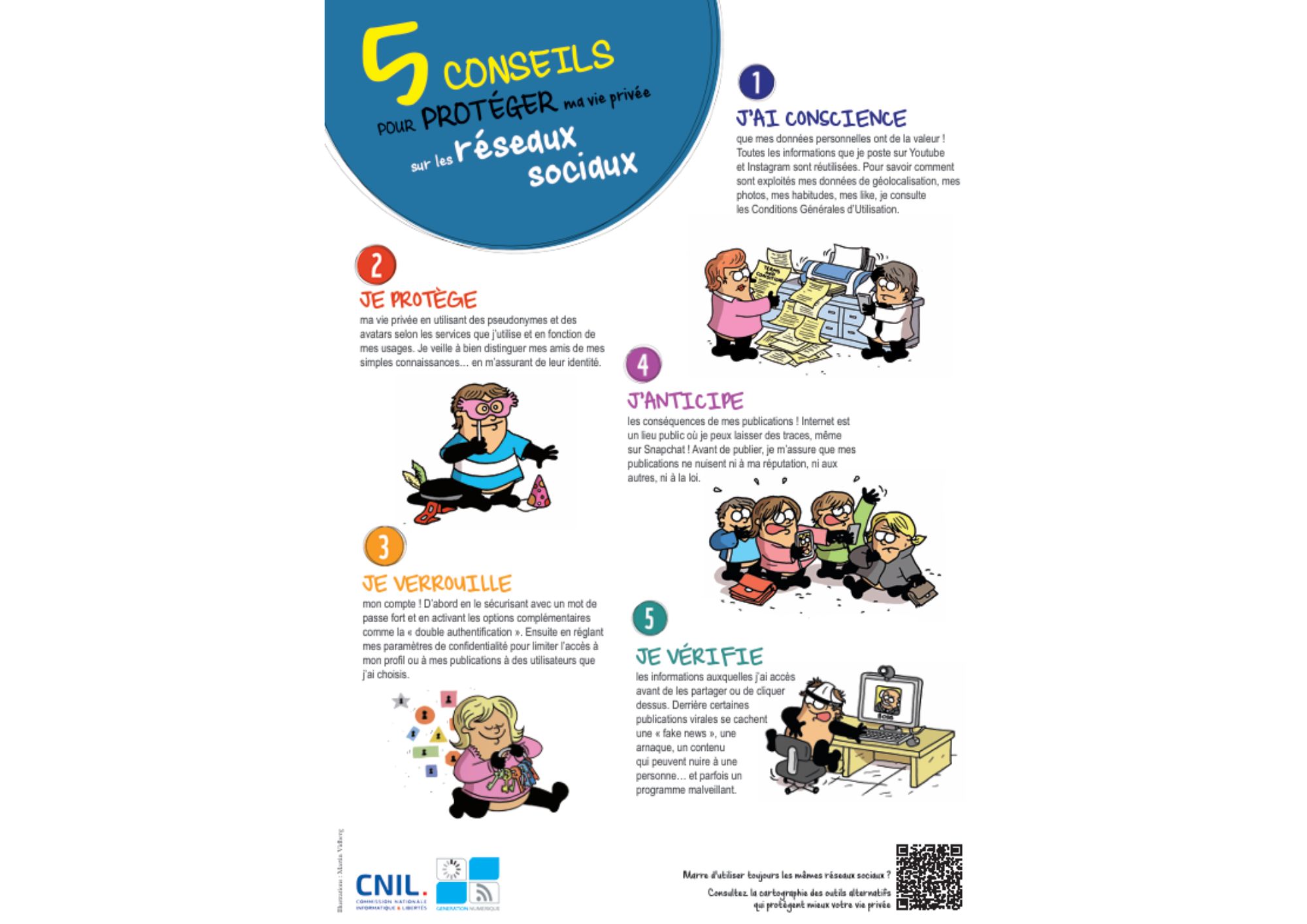 5 conseils pour protéger sa vie privée sur les réseaux sociaux