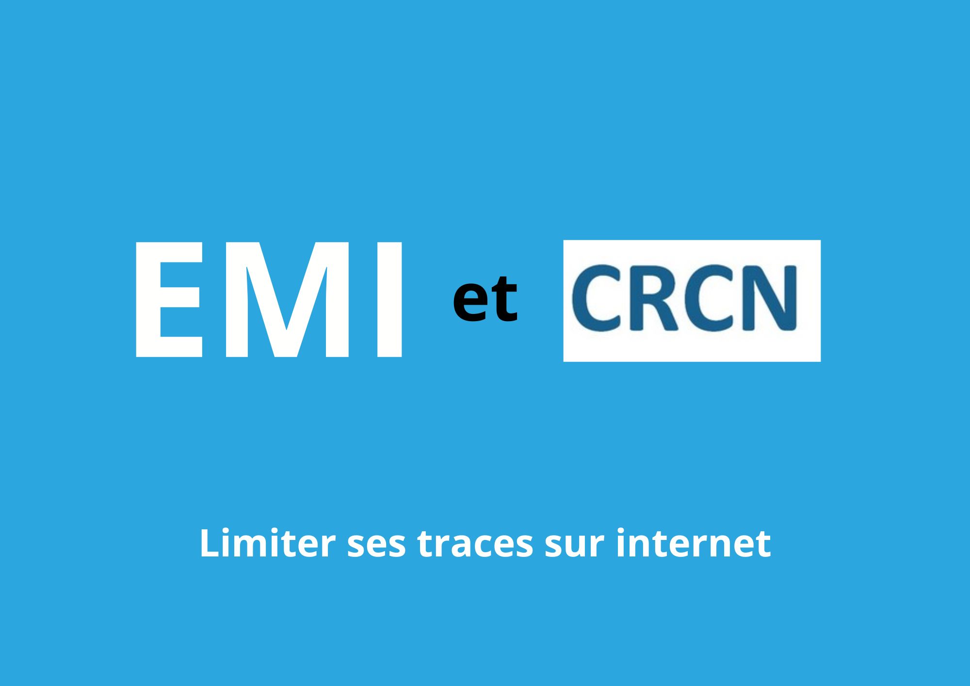 Limiter ses traces sur internet