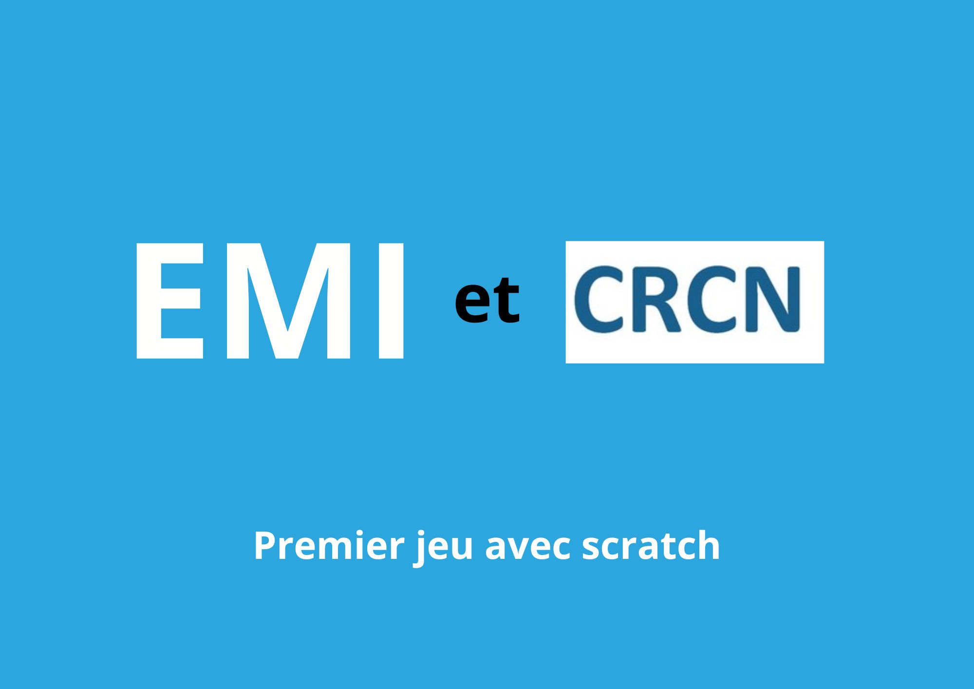 Premier jeu avec scratch