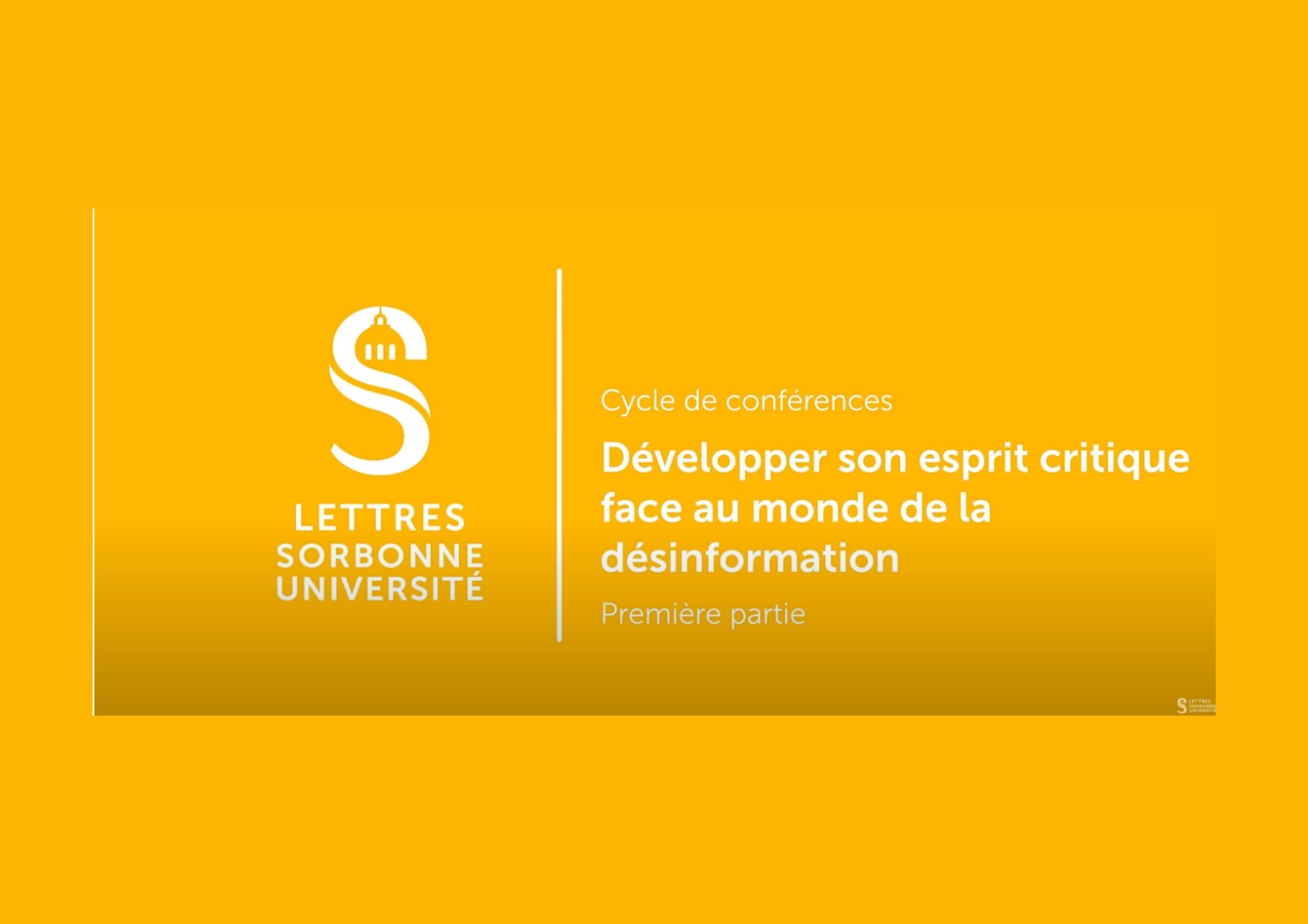 Développer son esprit critique face au monde de la désinformation