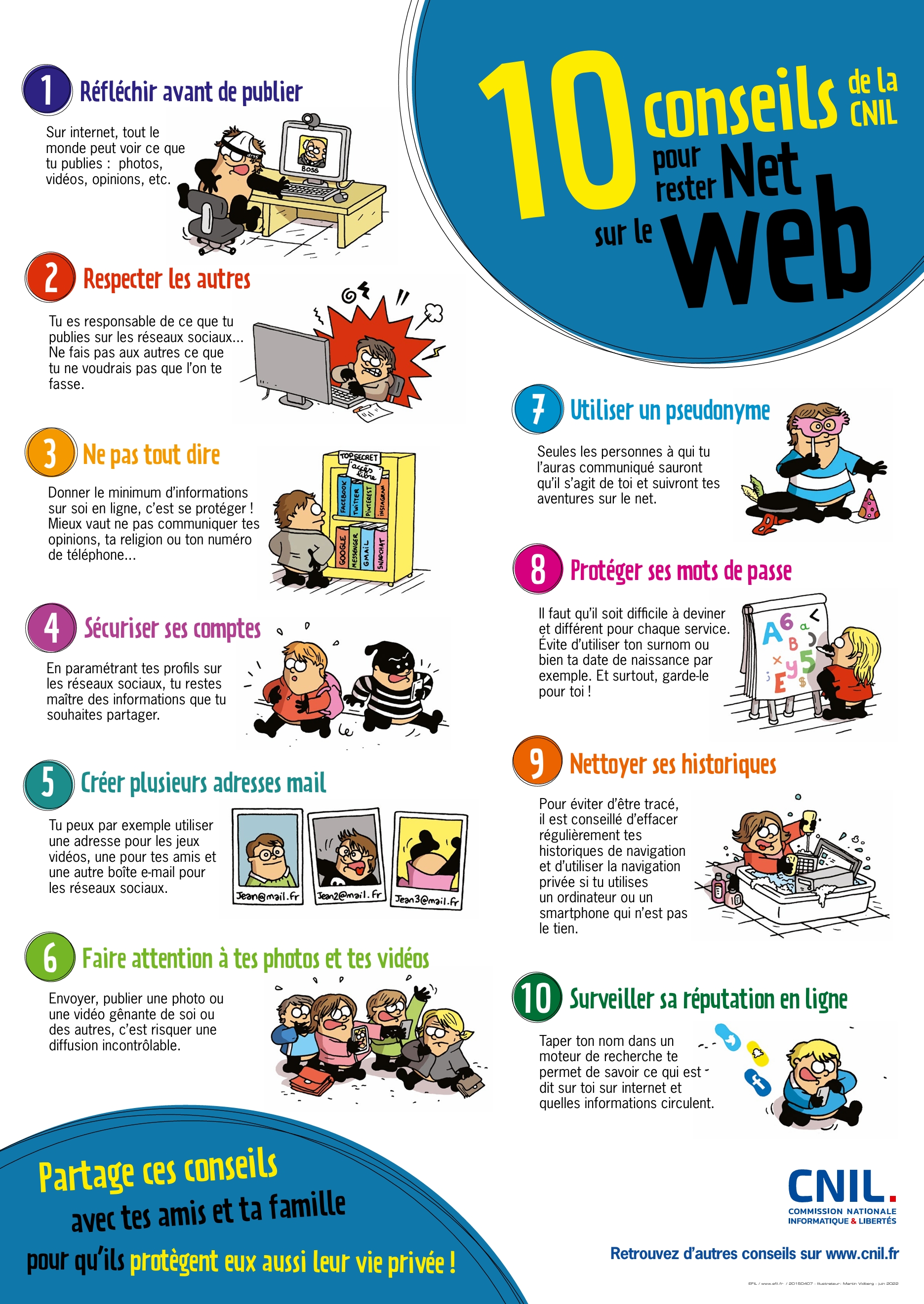 10 conseils pour rester net sur le web 2