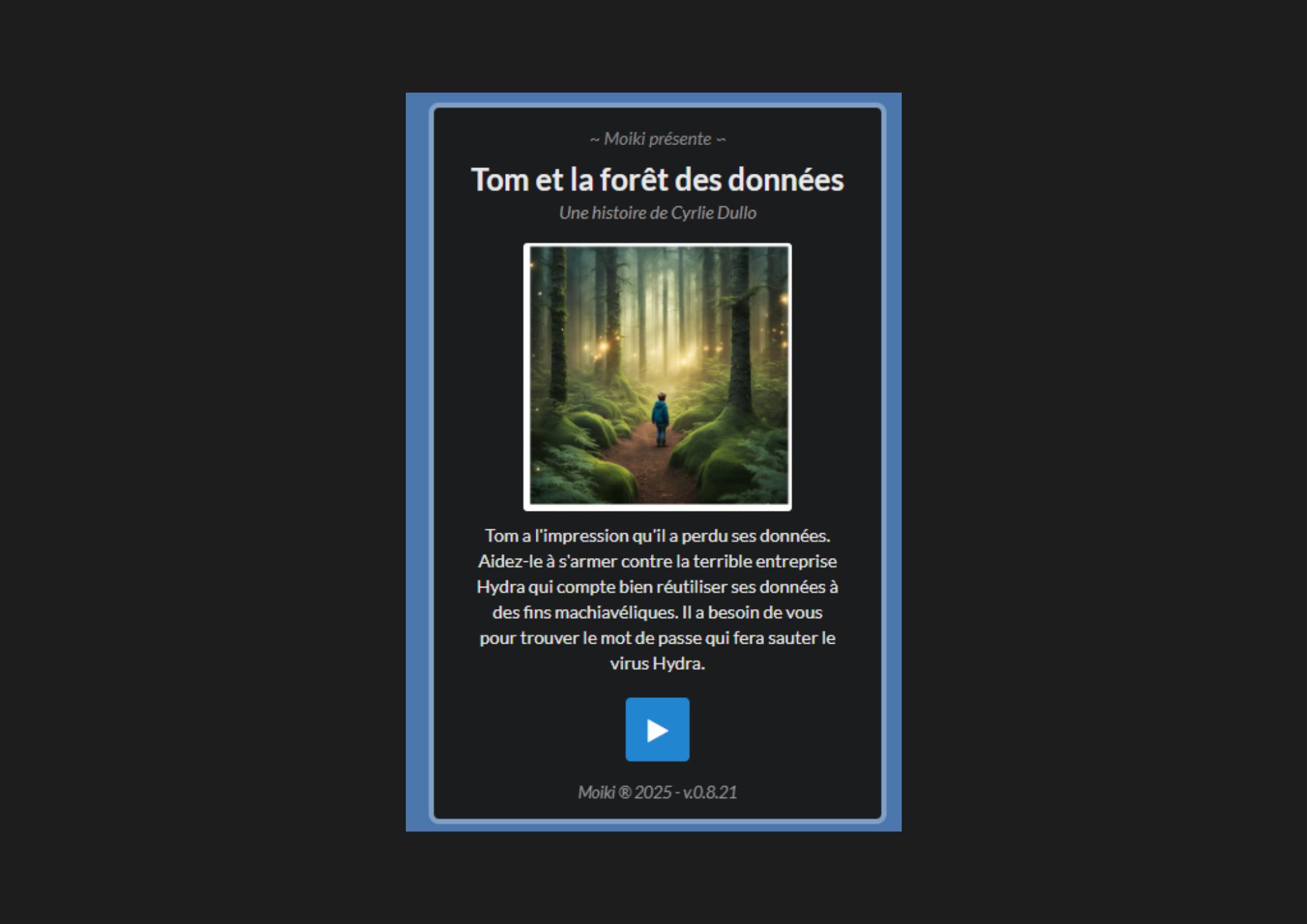 Tom et la forêt des données