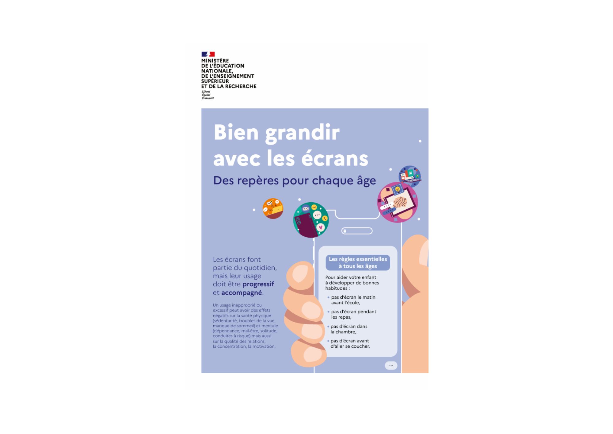 Bien grandir avec les écrans