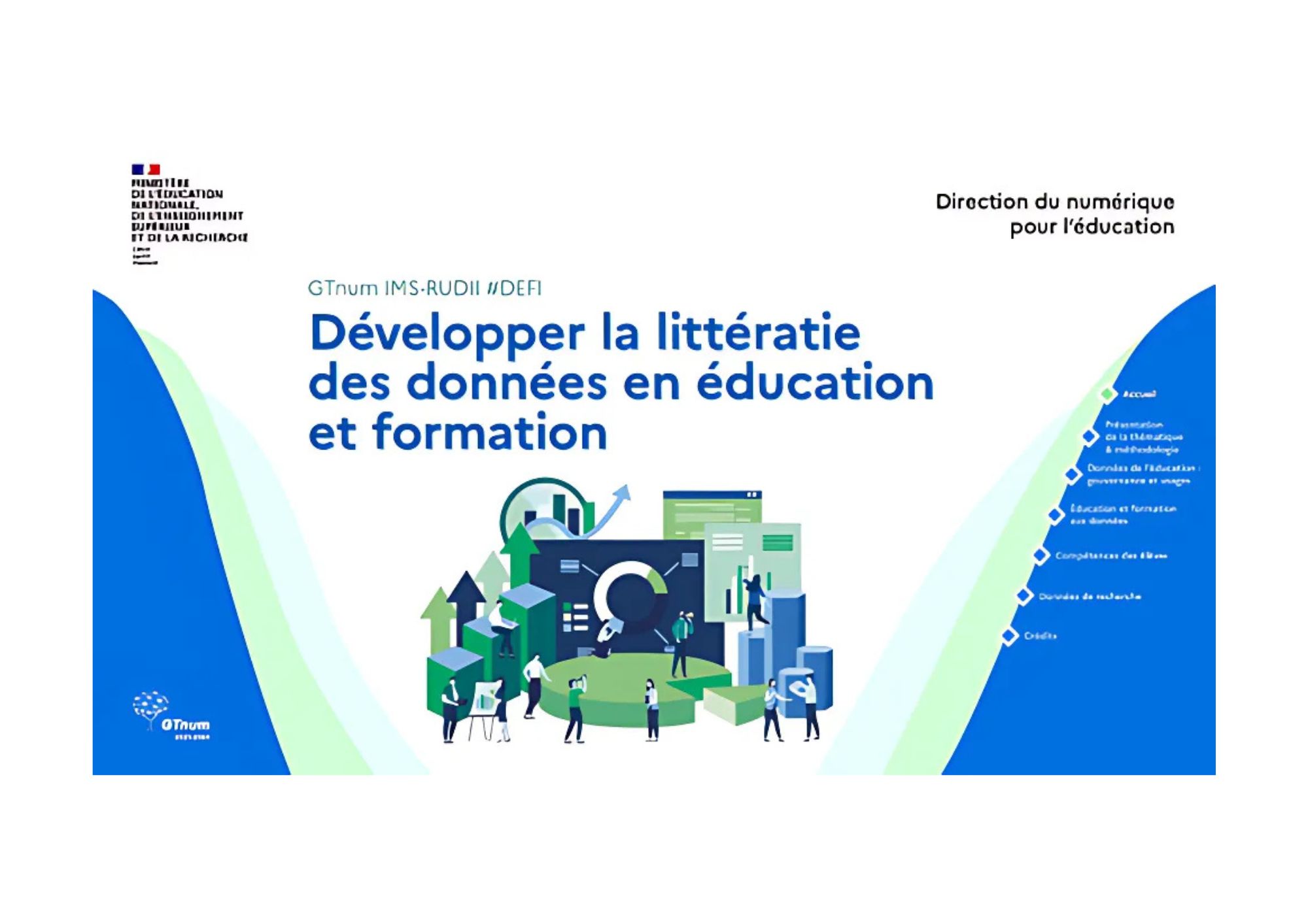 Développer la littératie des données en éducation et formation