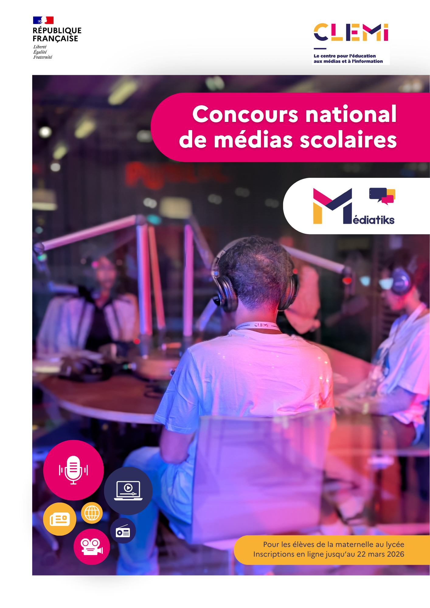 Affiche Mediatiks 2026