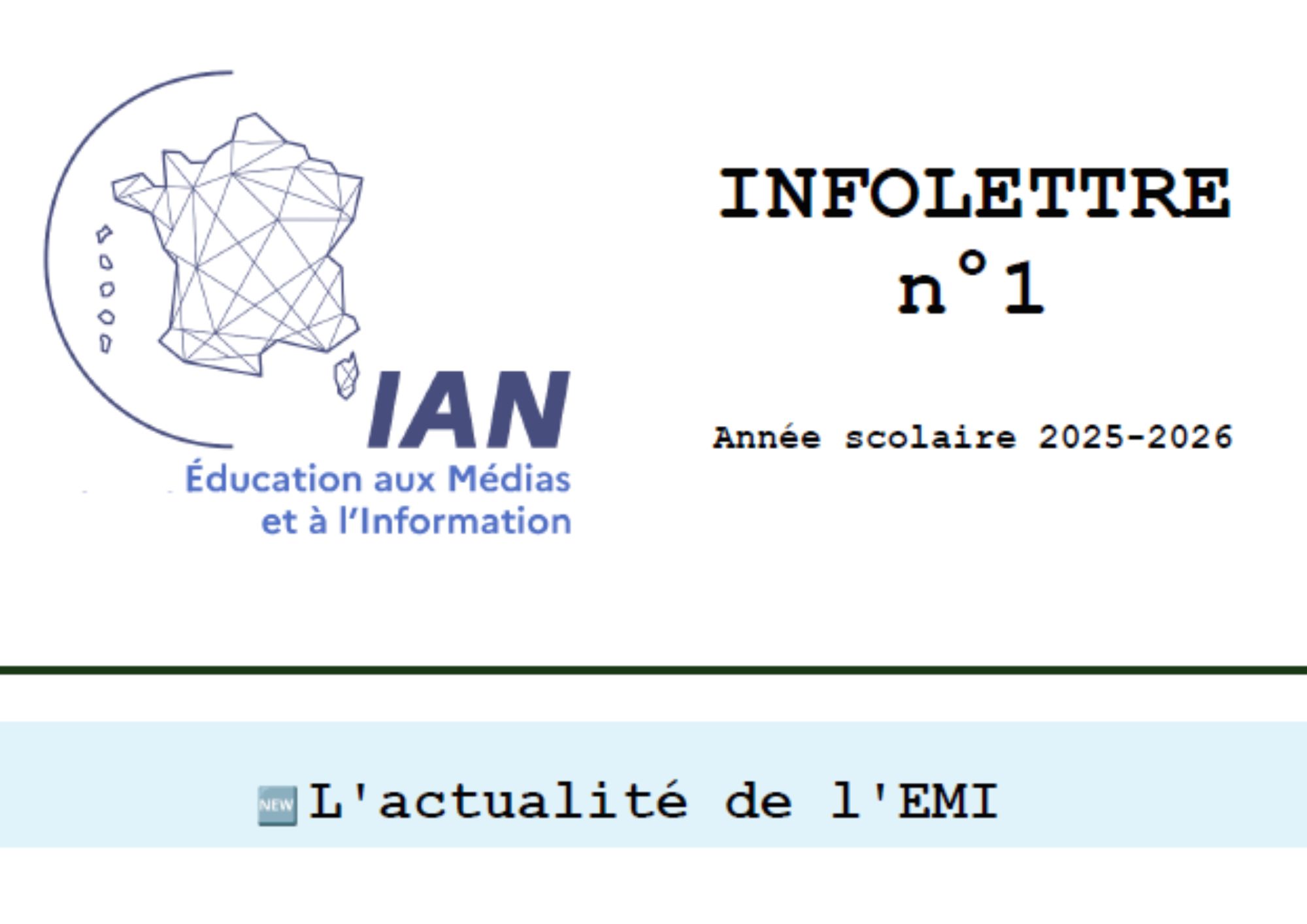 Infolettre IAN EMI