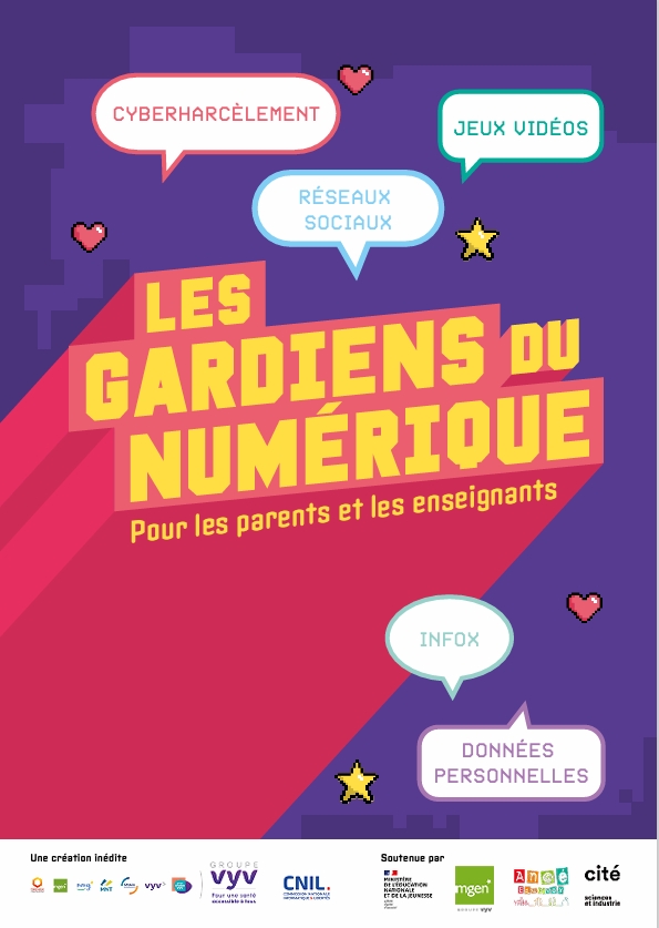 Couverture livret les gardiens du numérique