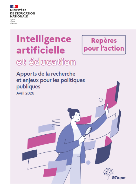 Intelligence artificielle et education edition 2026 - GTNum