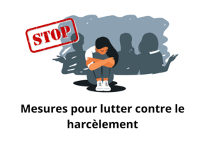 mesures pour lutter contre le harcelement