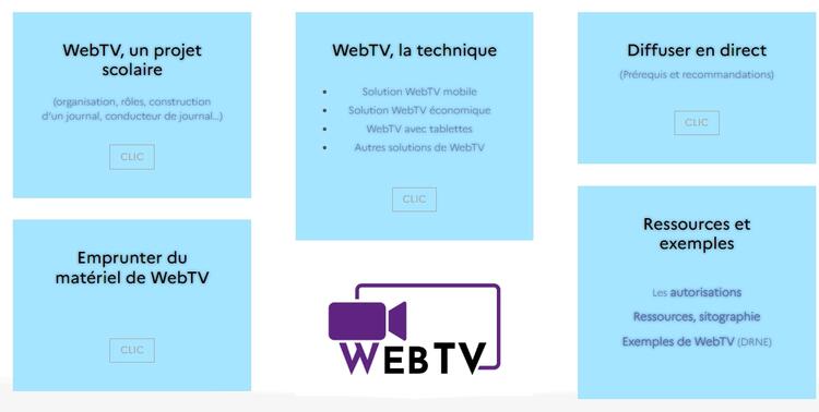 Créer une WebTV