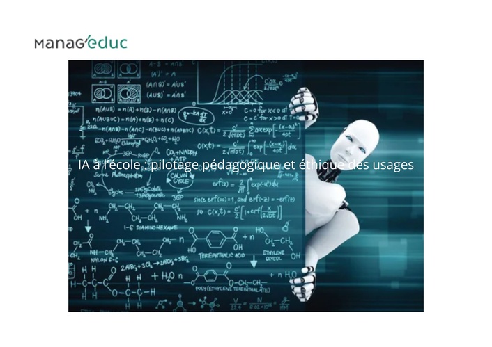 IA à l’école pilotage pédagogique et éthique des usages