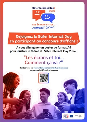Concours affiches Safer internet day 2026