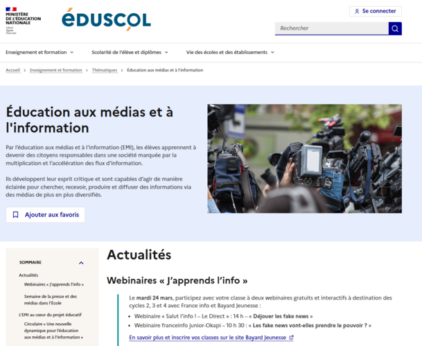 Page EMI Eduscol