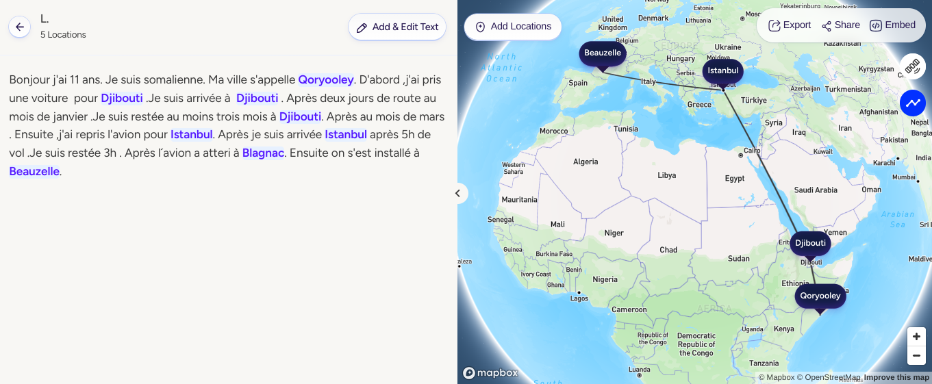 textomap