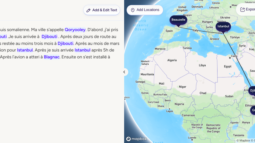 textomap