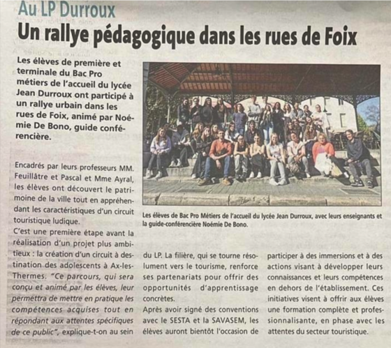 la dépéche coloration tourisme