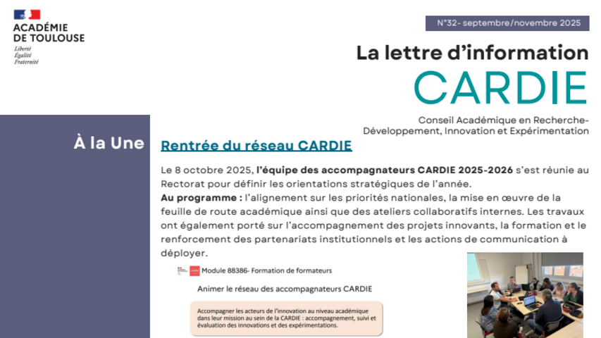 CARDIE - Lettre 32