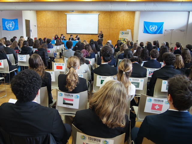 cérémonie d'ouverture TOUMUN