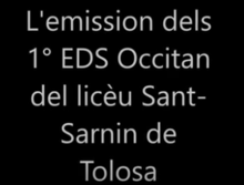 EDS St Sarnin- emission ràdio