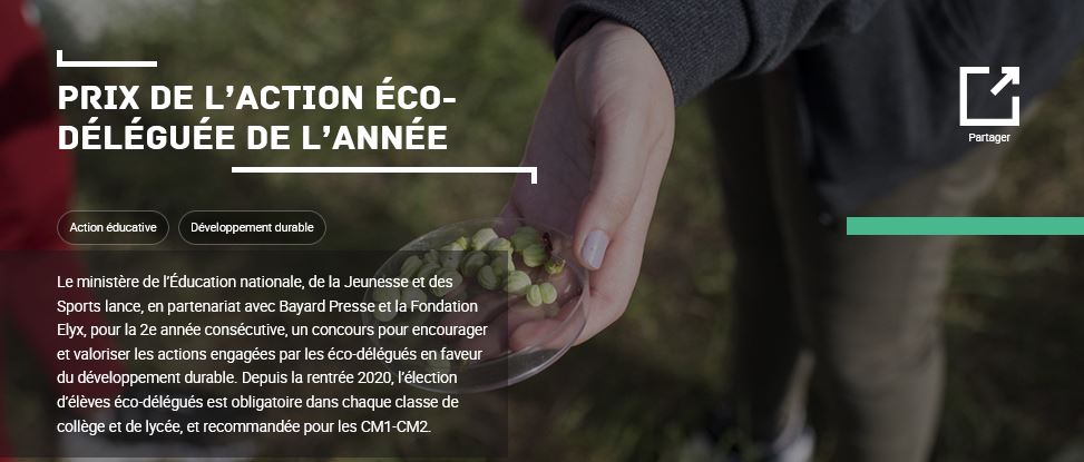 bannière prix action éco-déléguée