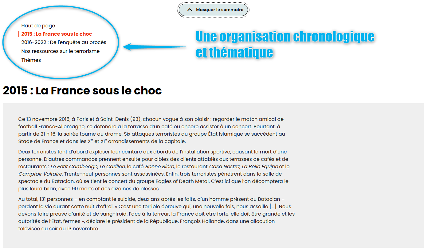 Sommaire et introduction