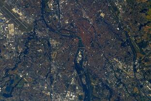image satellite Toulouse
