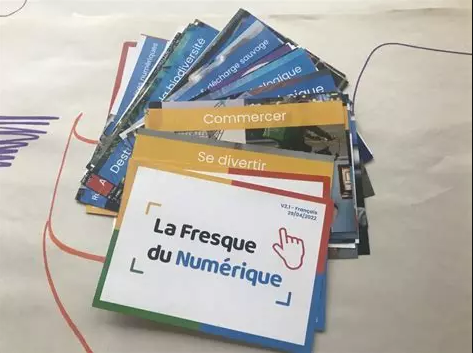 Cartes de la fresque du numérique