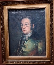 Autoportrait aux lunettes Goya