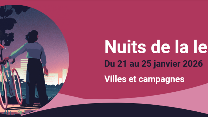 Visuel nuits de la lecture