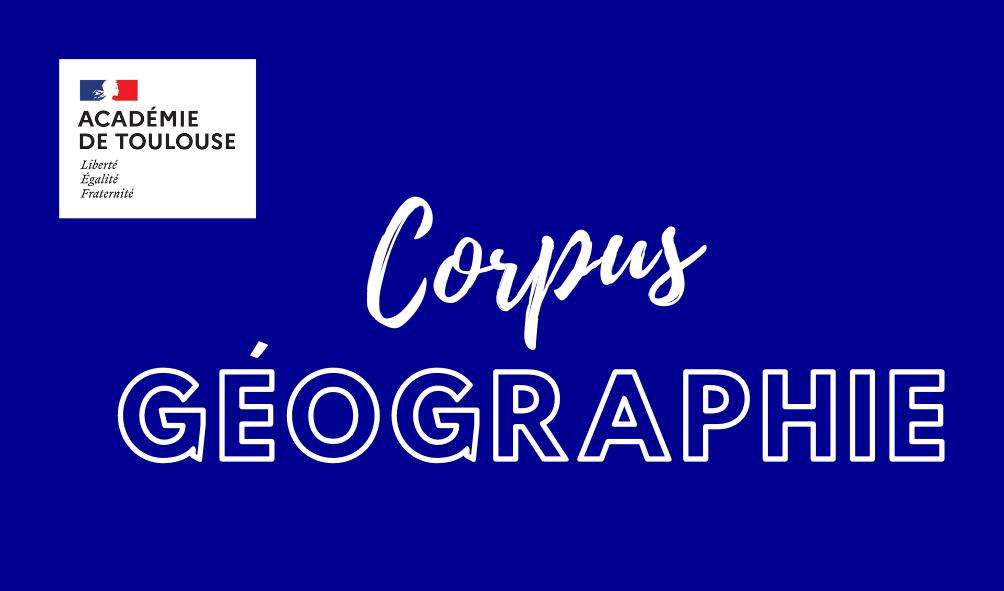 LOGOCORPUSFORMATIONGEOGRAPHIE