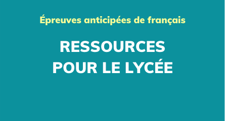 Image bannière Ressources pour le lycée EAF