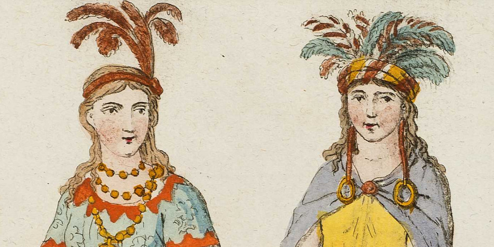 illustration BNF pour les Lettres d'une Péruvienne