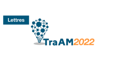 Couverture TraAM Lettres 2022 