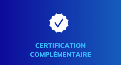 bannière "certification complémentaire"