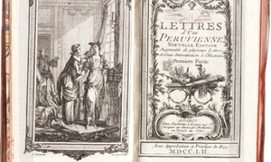 Gravure et texte - image BNF