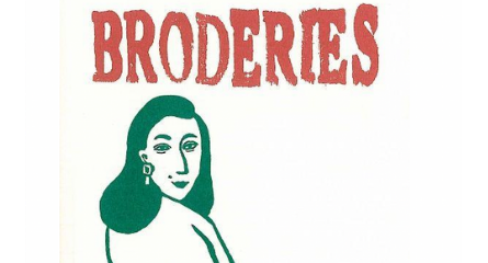 Bannière Nos élèves lisent… Broderies, de Marjane Satrapi