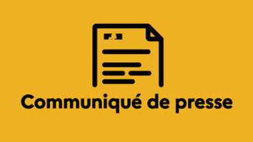 communiqué de presse