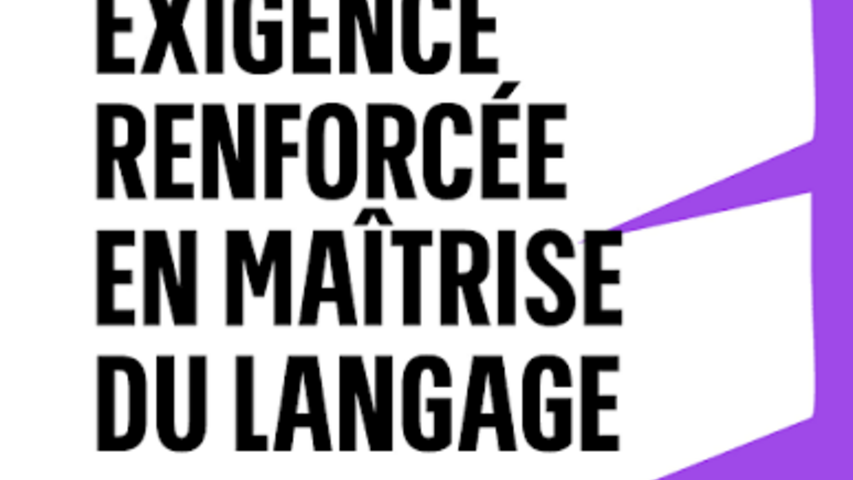 Maîtrise de la langue 1