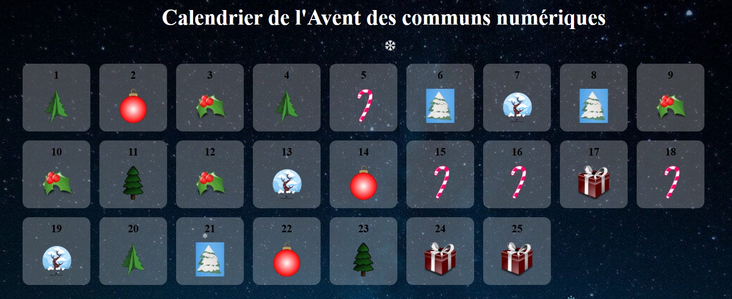 calendrier de l'avent logo