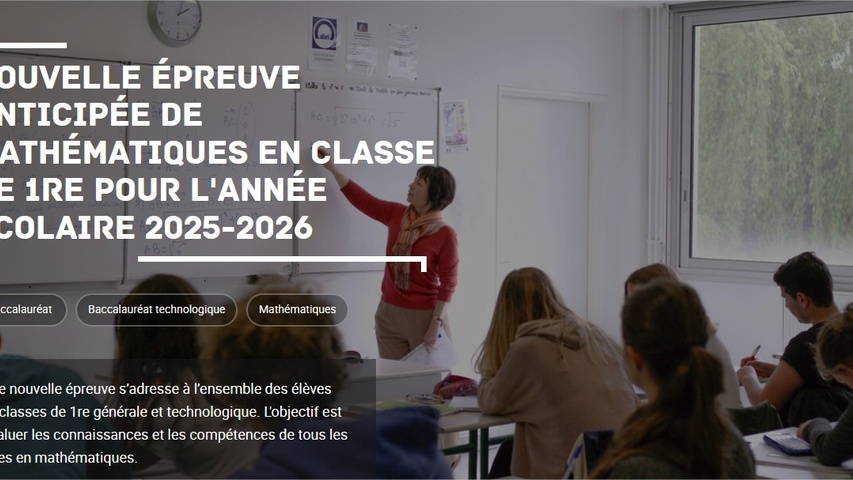 épreuve anticipée Première