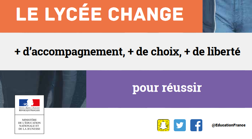 image reforme du lycée