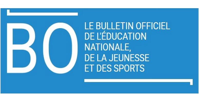 logo du BO de l'éducation nationale