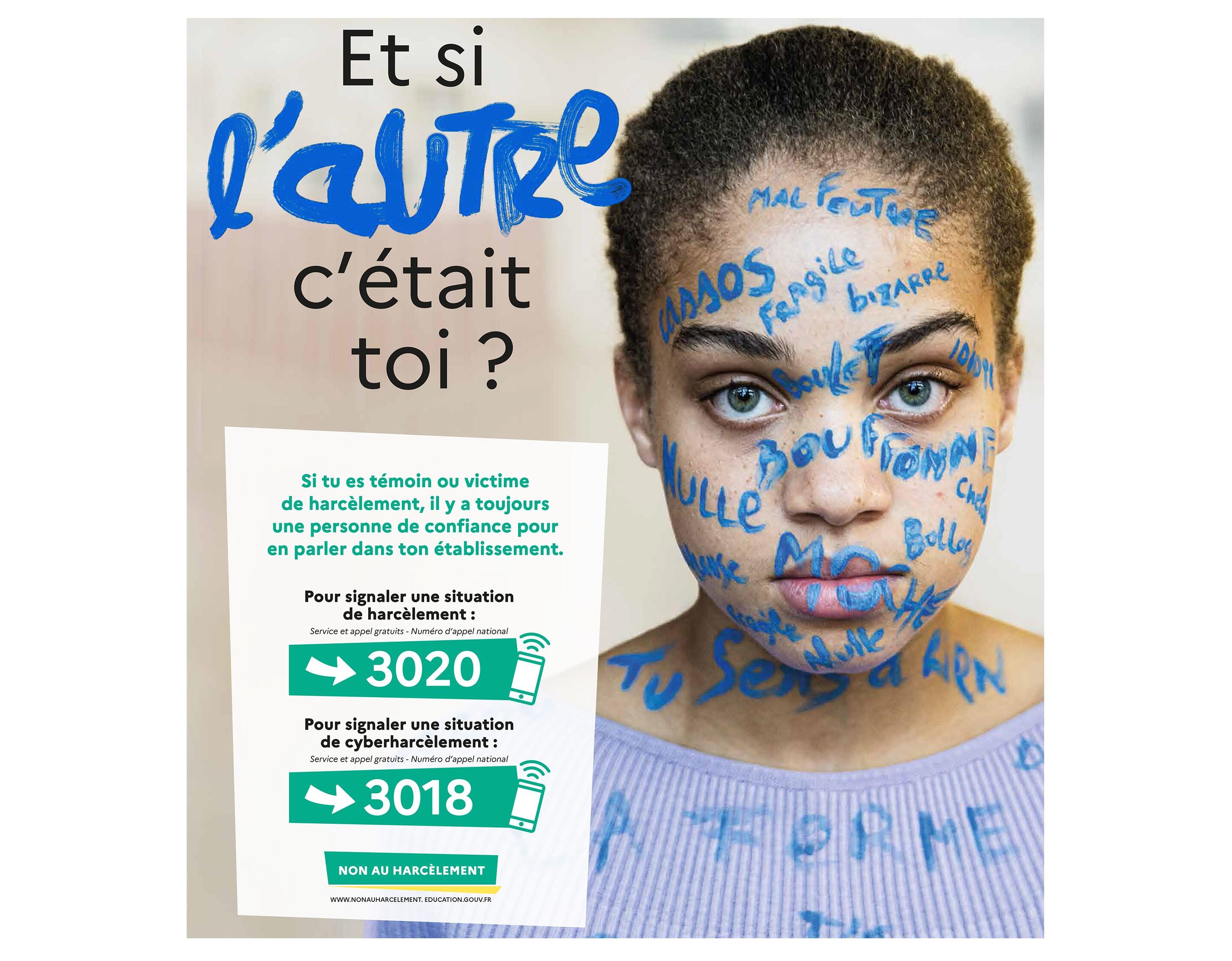 image campagne anti harcèlement