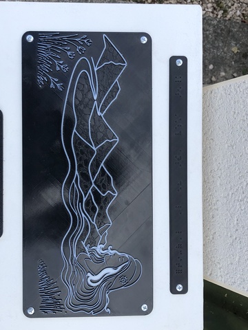 Alternative en braille et en relief