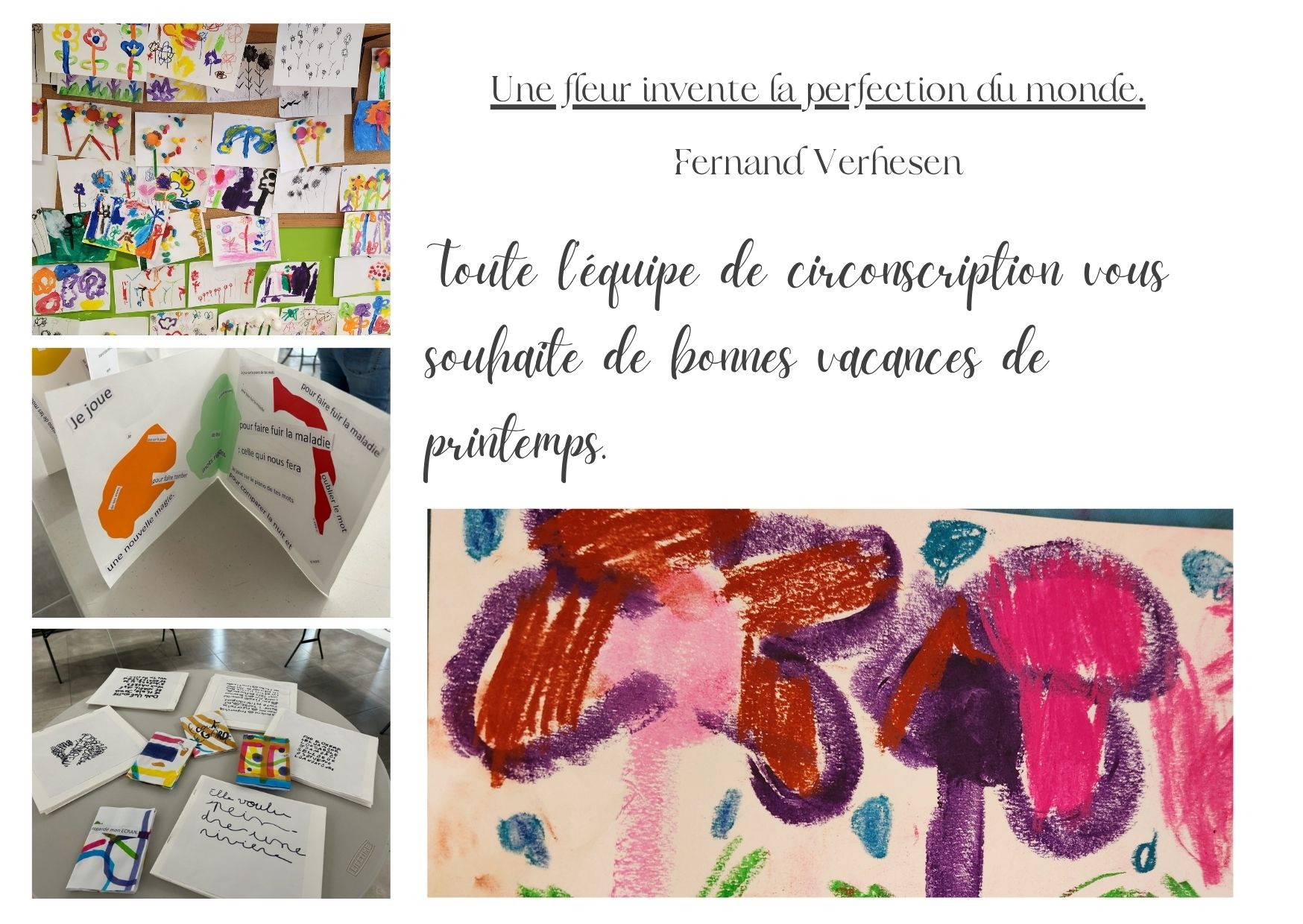 bonnes vacances de printemps