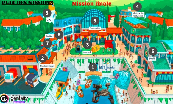 accueil des missions ENT 25-26