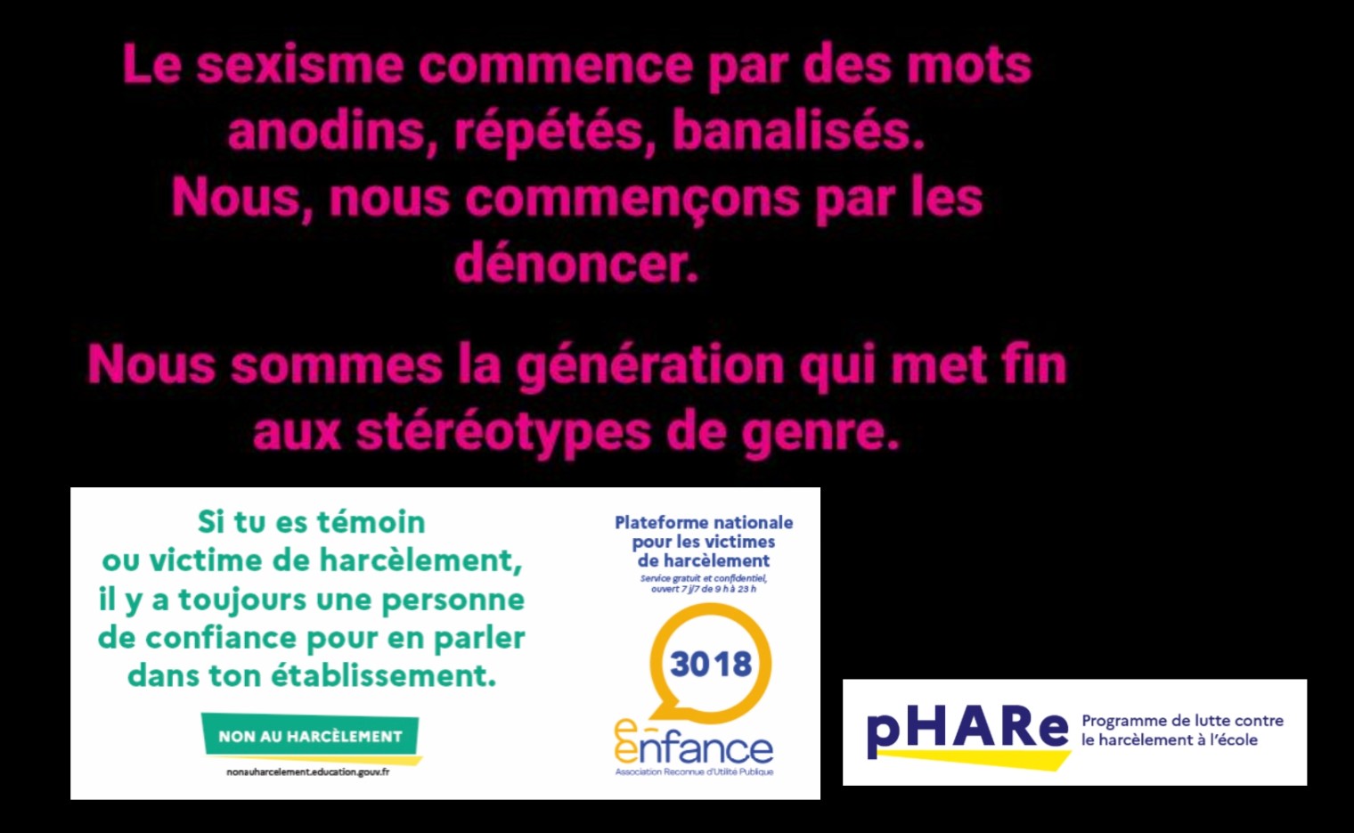clip PMF sexisme